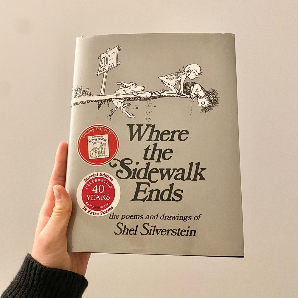 Where the Sidewalk Ends Poem Book